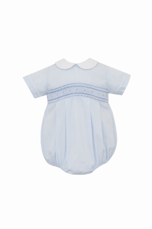Erick Blue Gingham Bubble – The Ruffled Stork