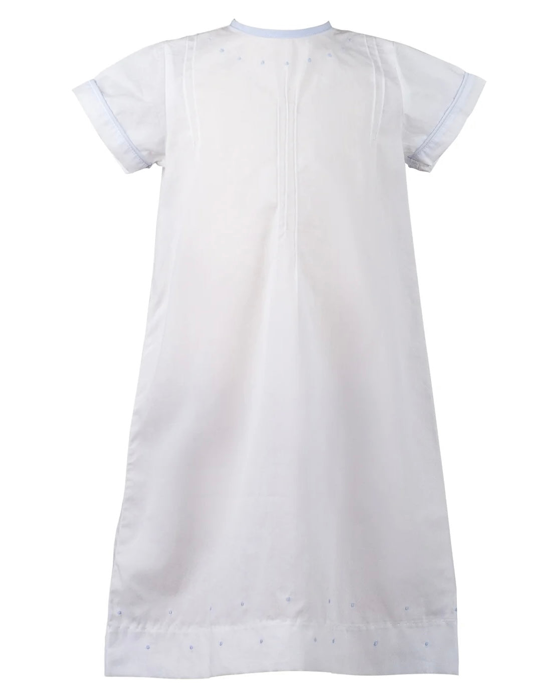Scalloped Daygown - Blue – The Ruffled Stork