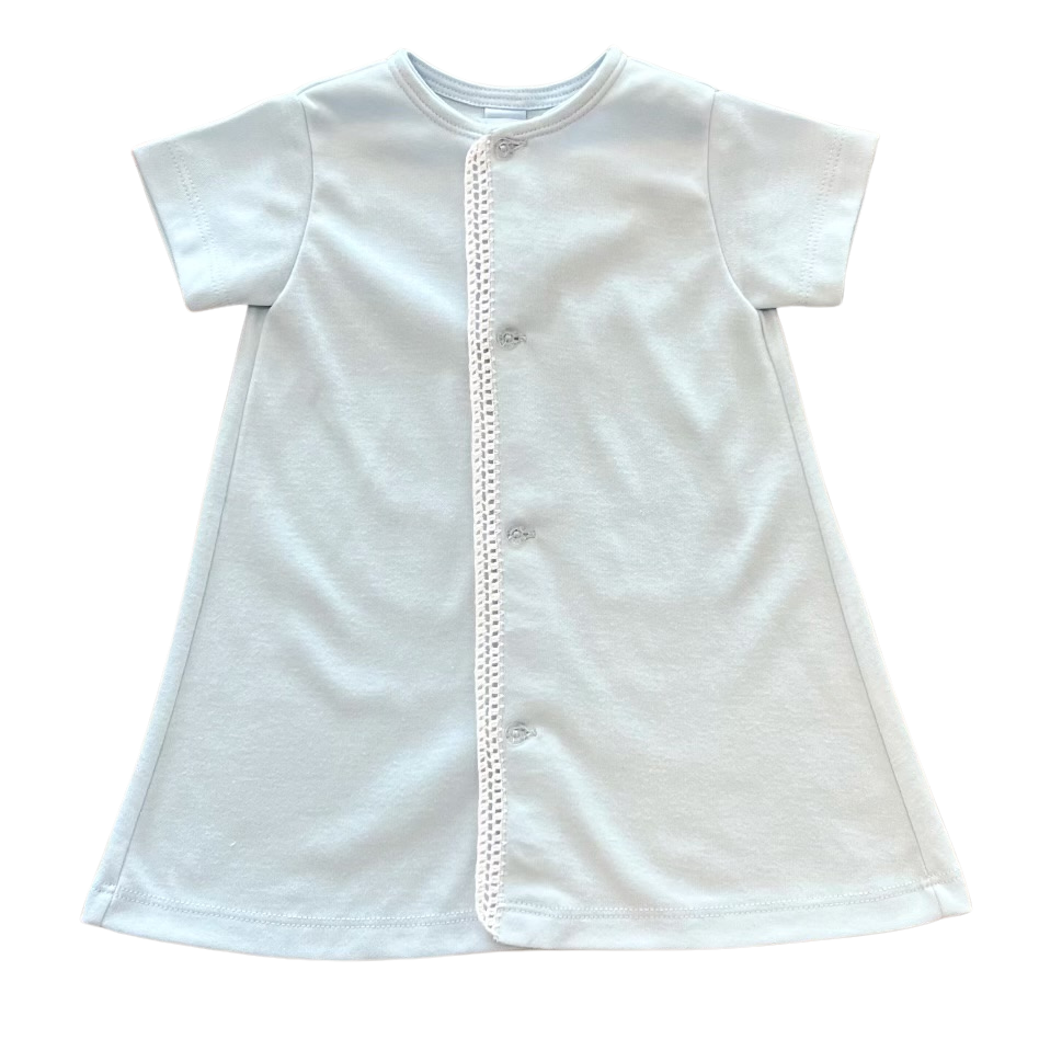 Blue Daygown – The Ruffled Stork