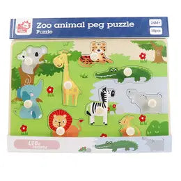 Zoo Peg Puzzle