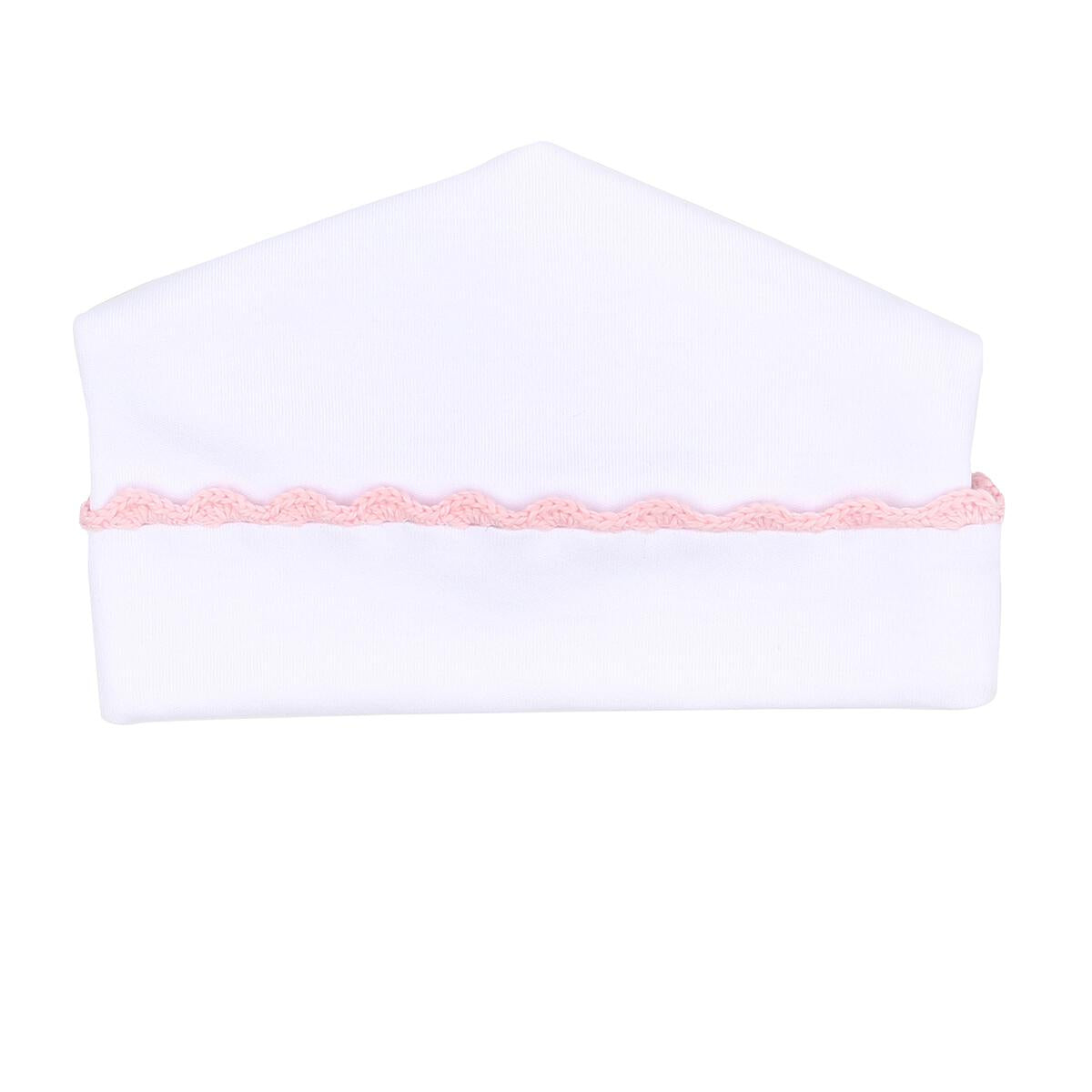 Baby Joy Embroidered Hat - Pink