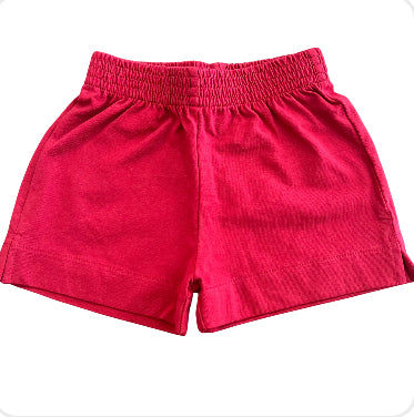 Jersey Red Shorts