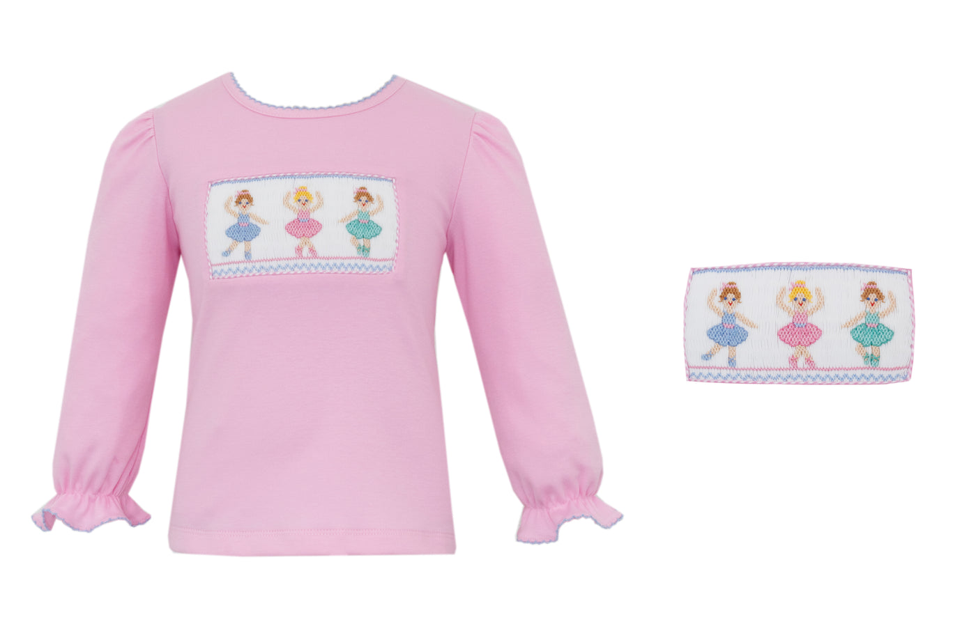 Ballerinas Smocked T-Shirt