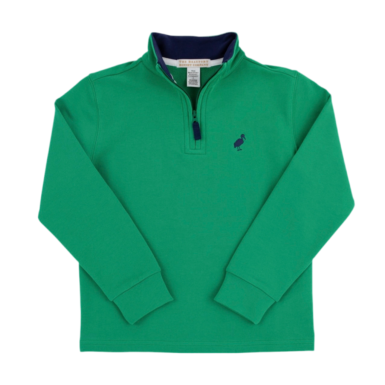 Hayword Half Zip - Kiawah Kelly Green / Nantucket Navy
