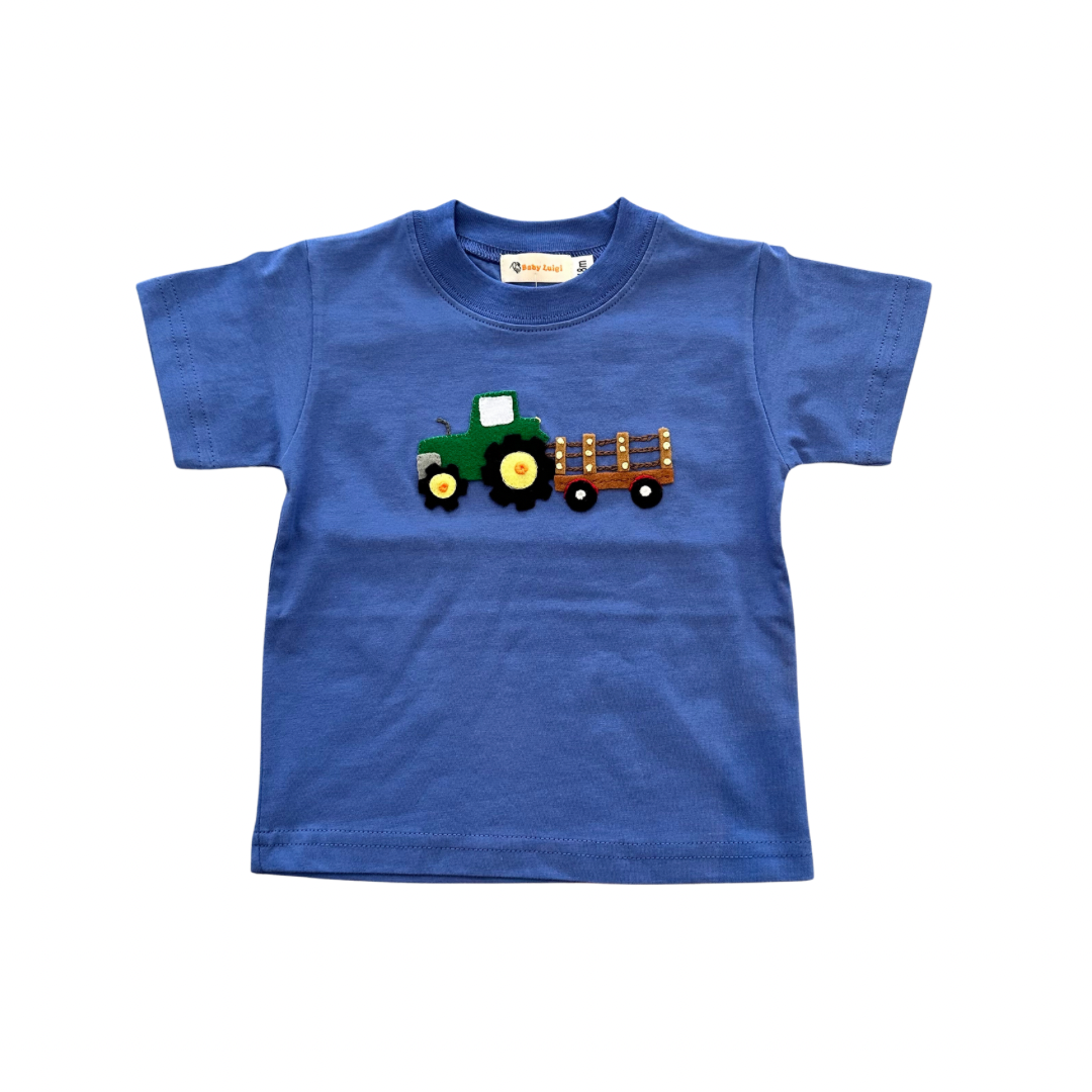 Tractor w/Farm Trailer T-Shirt S/S