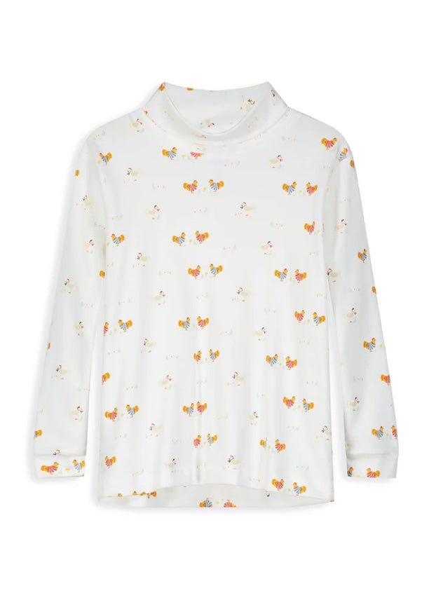 French Hen Pima Turtleneck