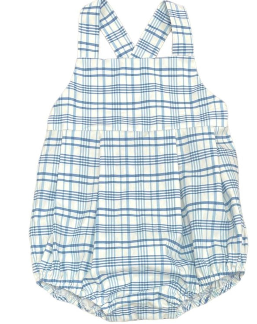 Bradley Bubble - Blue Plaid