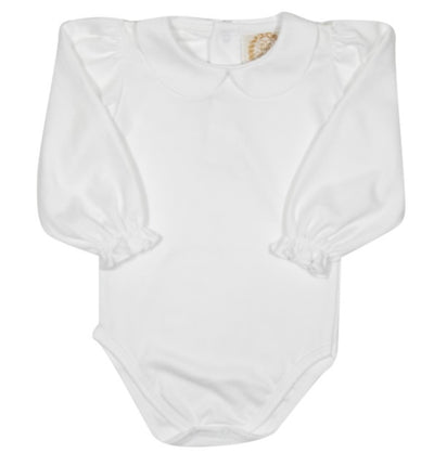 Maude's Peter Pan Top - Worth Ave White