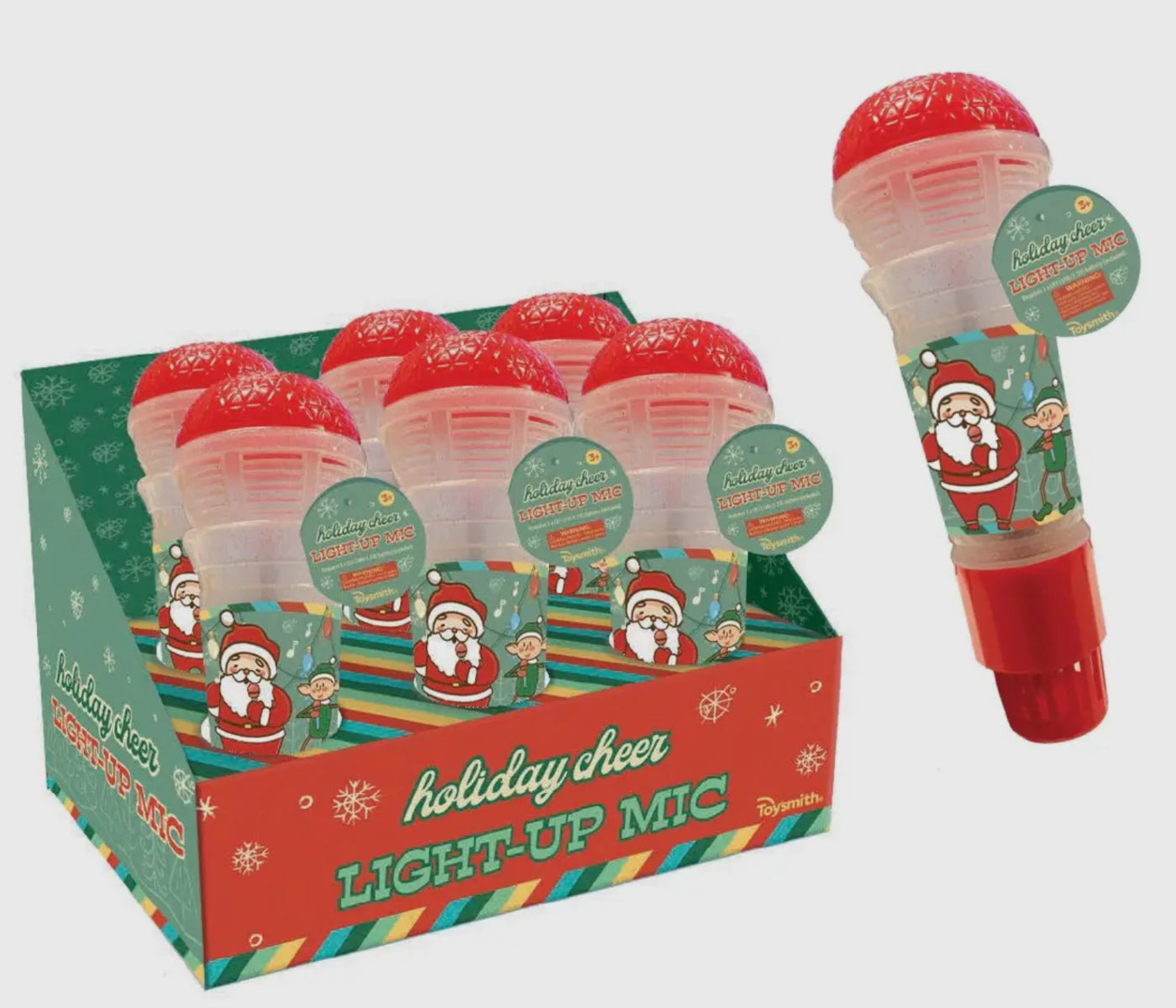 Holiday Cheer Light Up Mic