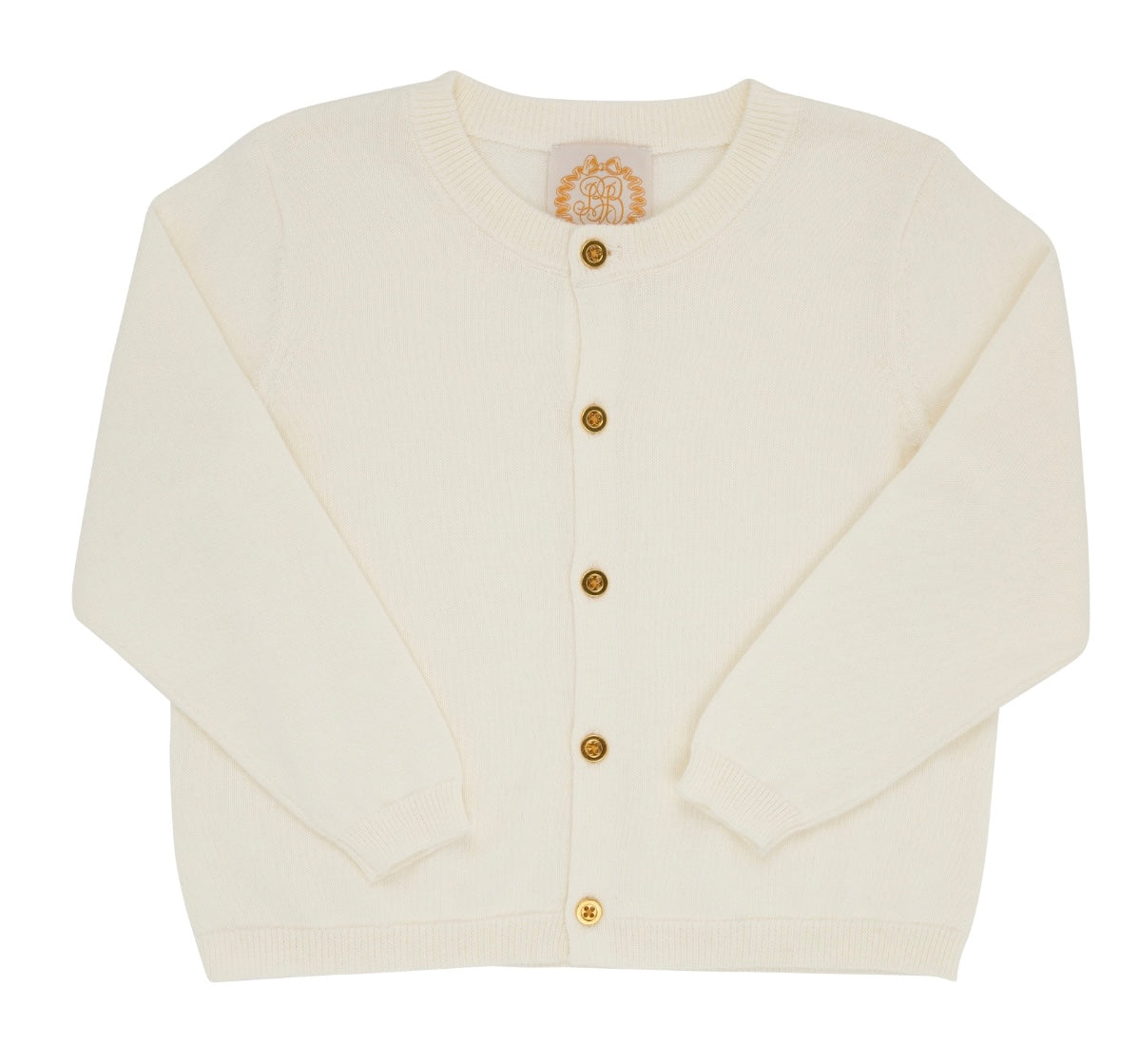 Cambridge Cardigan- Palmetto Pearl w/Gold Buttons