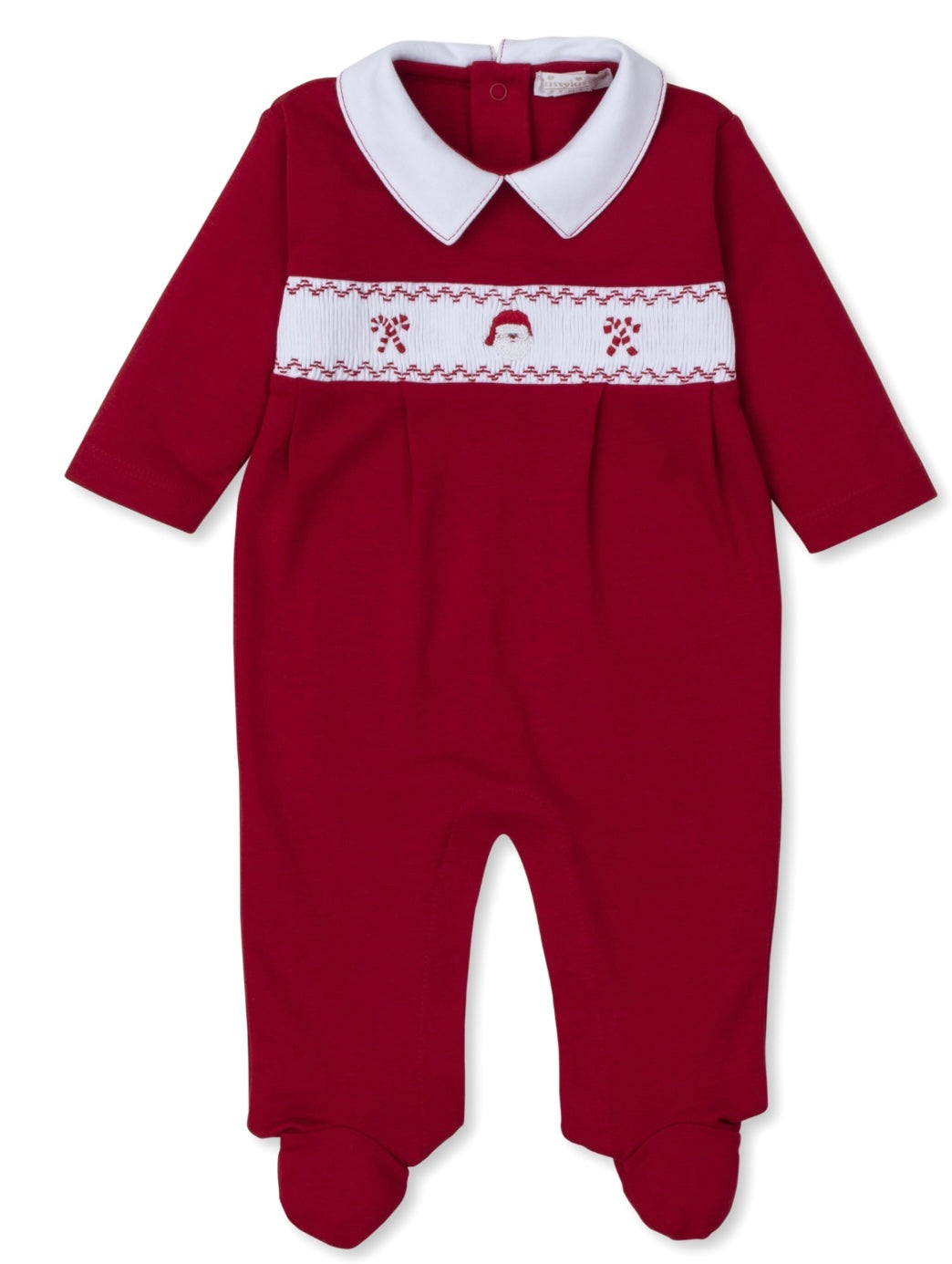 Holiday Medley Smocked Footie