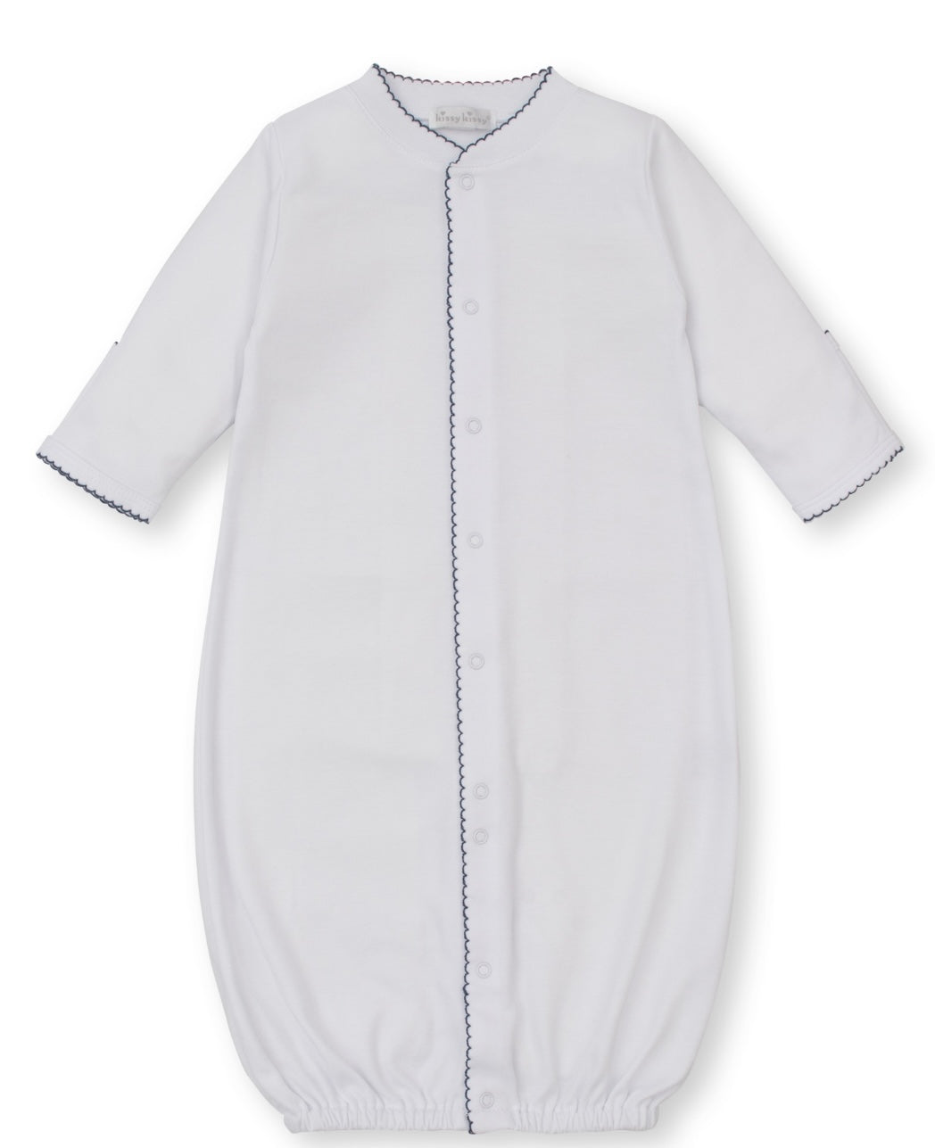 Kissy Basic Converter Gown - White/Navy