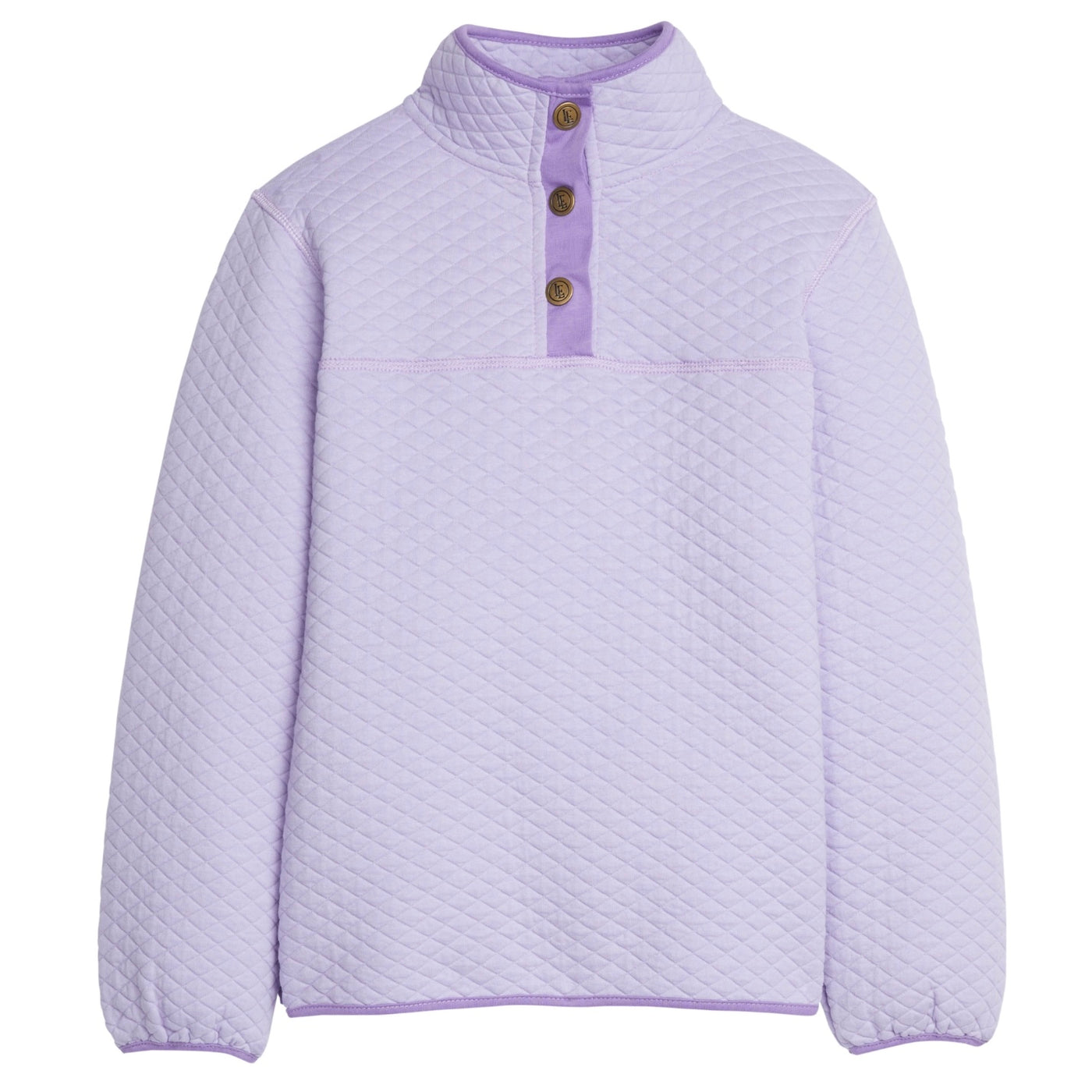 Classic Quilted Pullover - Lavender/Lilac