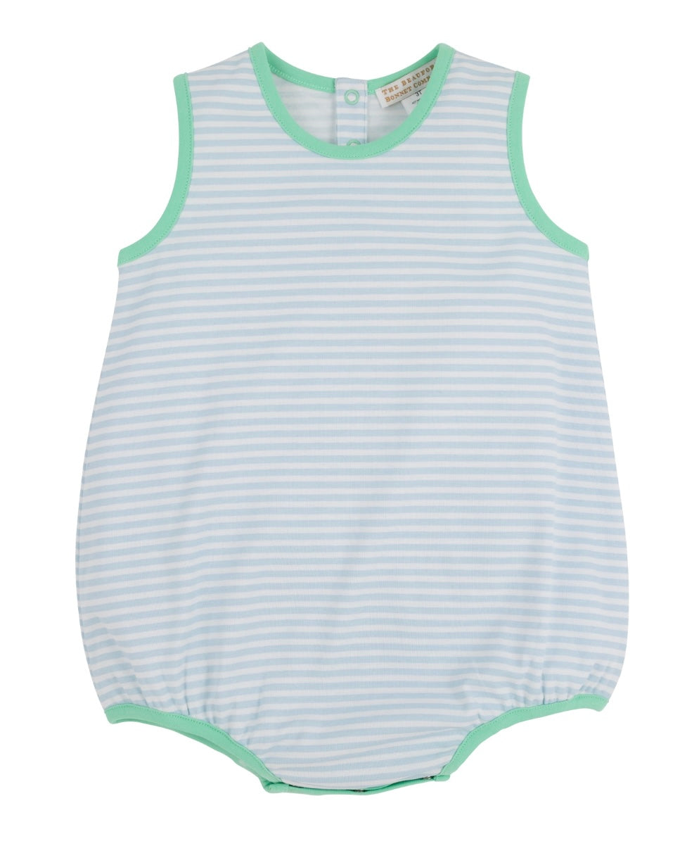 Patton Play Bubble - Buckhead Blue Stripe/Grace Bay Green