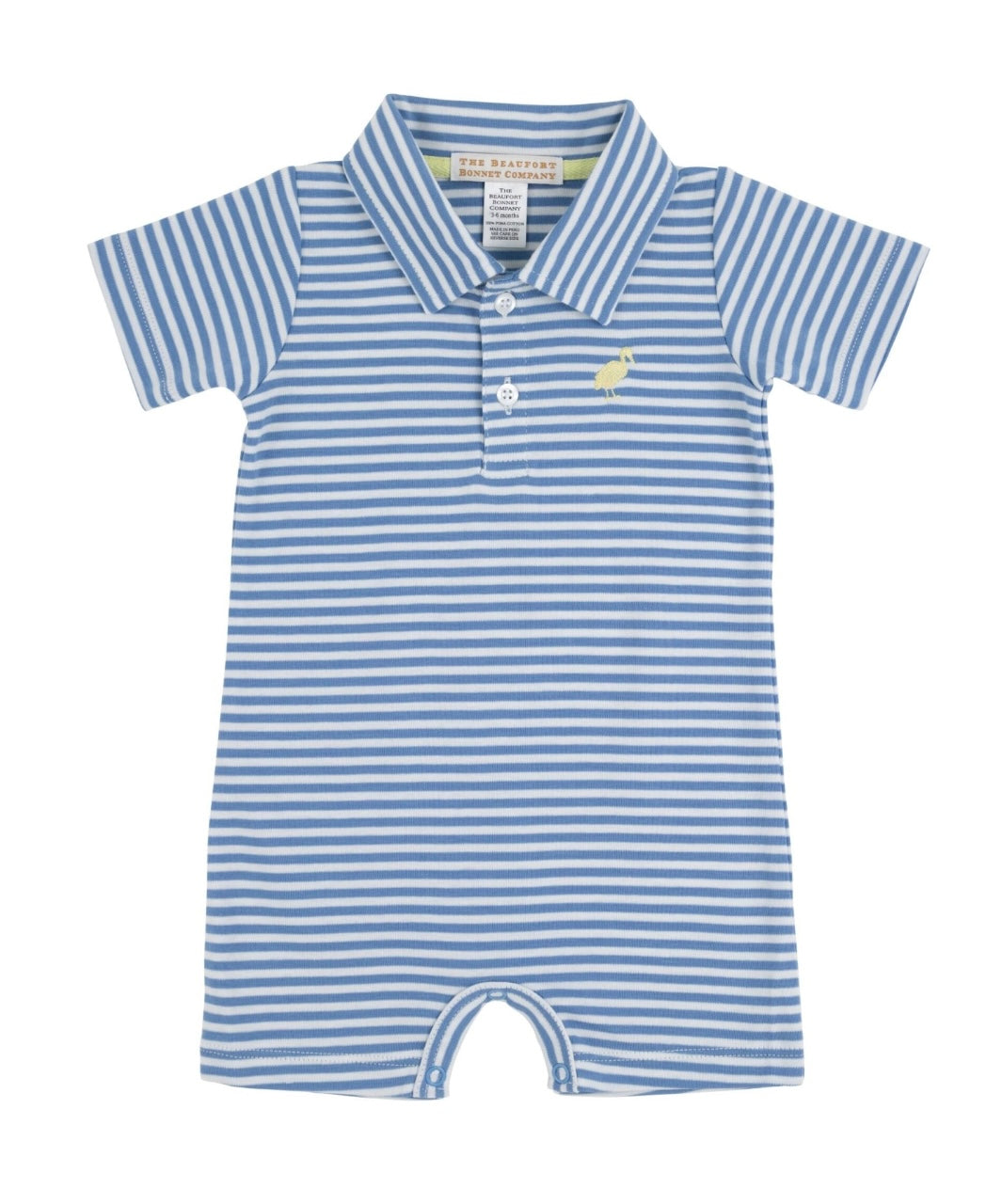 Sir Propers Romper - Barbados Blue Stripe