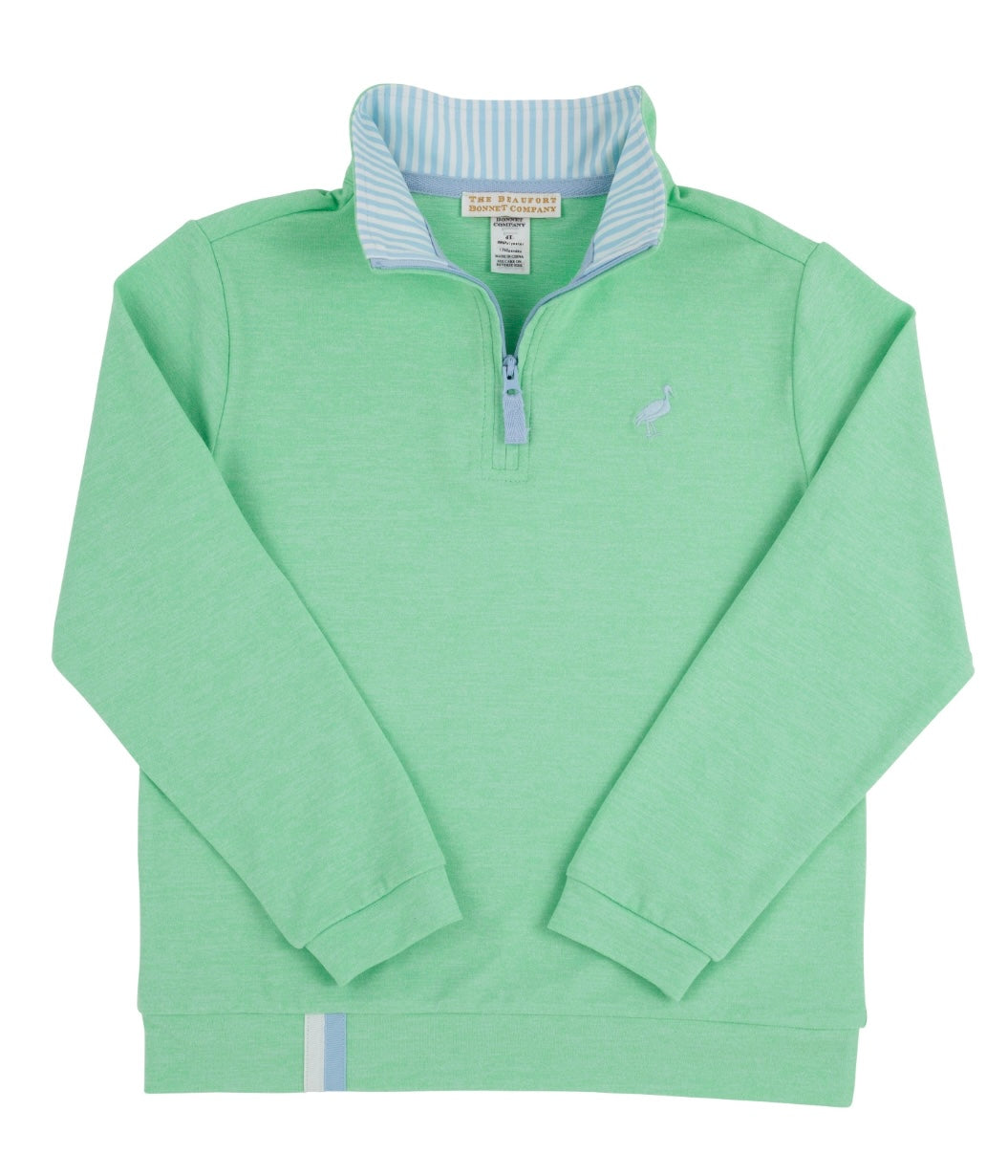 Prepletic Hayword Half-Zip -Grace Bay Green