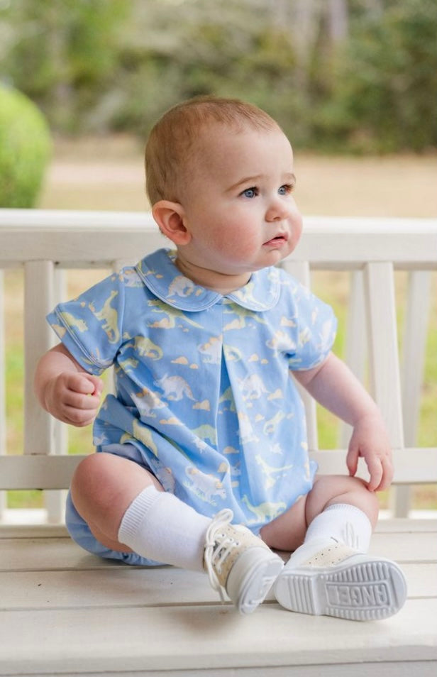 Rory Diaper Set - Dinosaur Knit