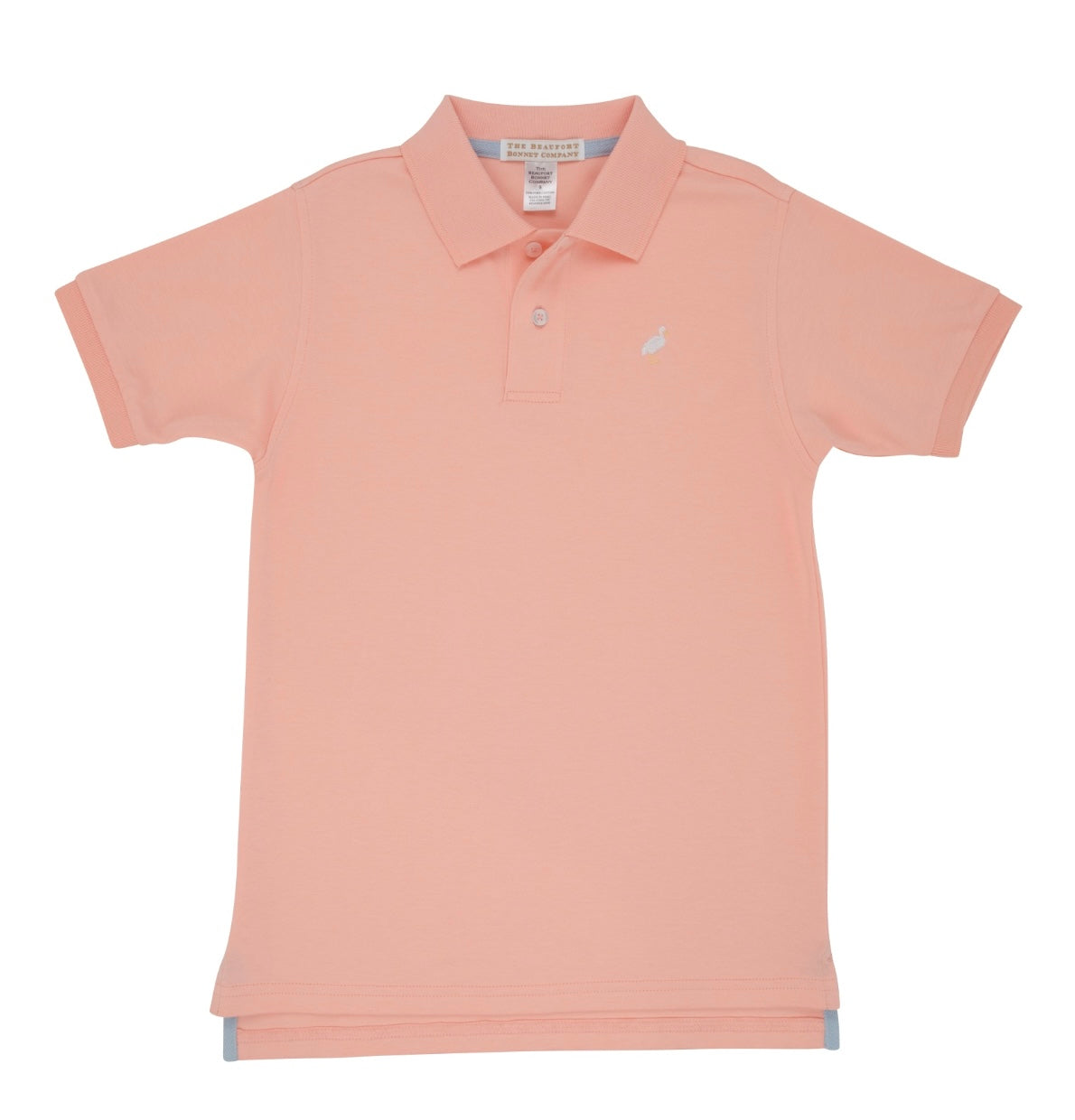 Prim and Proper Polo - Pompano Peach