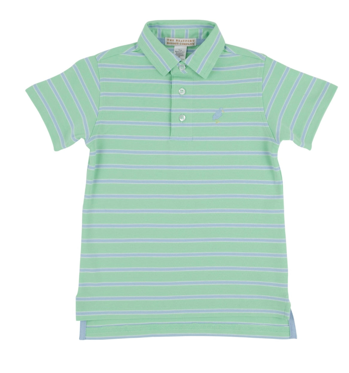 Prim and Proper Polo - Grace Bay Green/Beale Street Blue