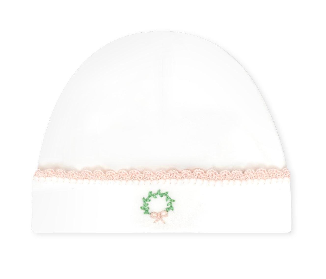 Embroidered Wreath Hat