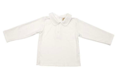 Peter Pan Top - Worth Avenue White