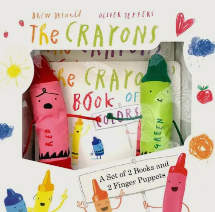 The Crayons Book of Colors Book/Puppet Set