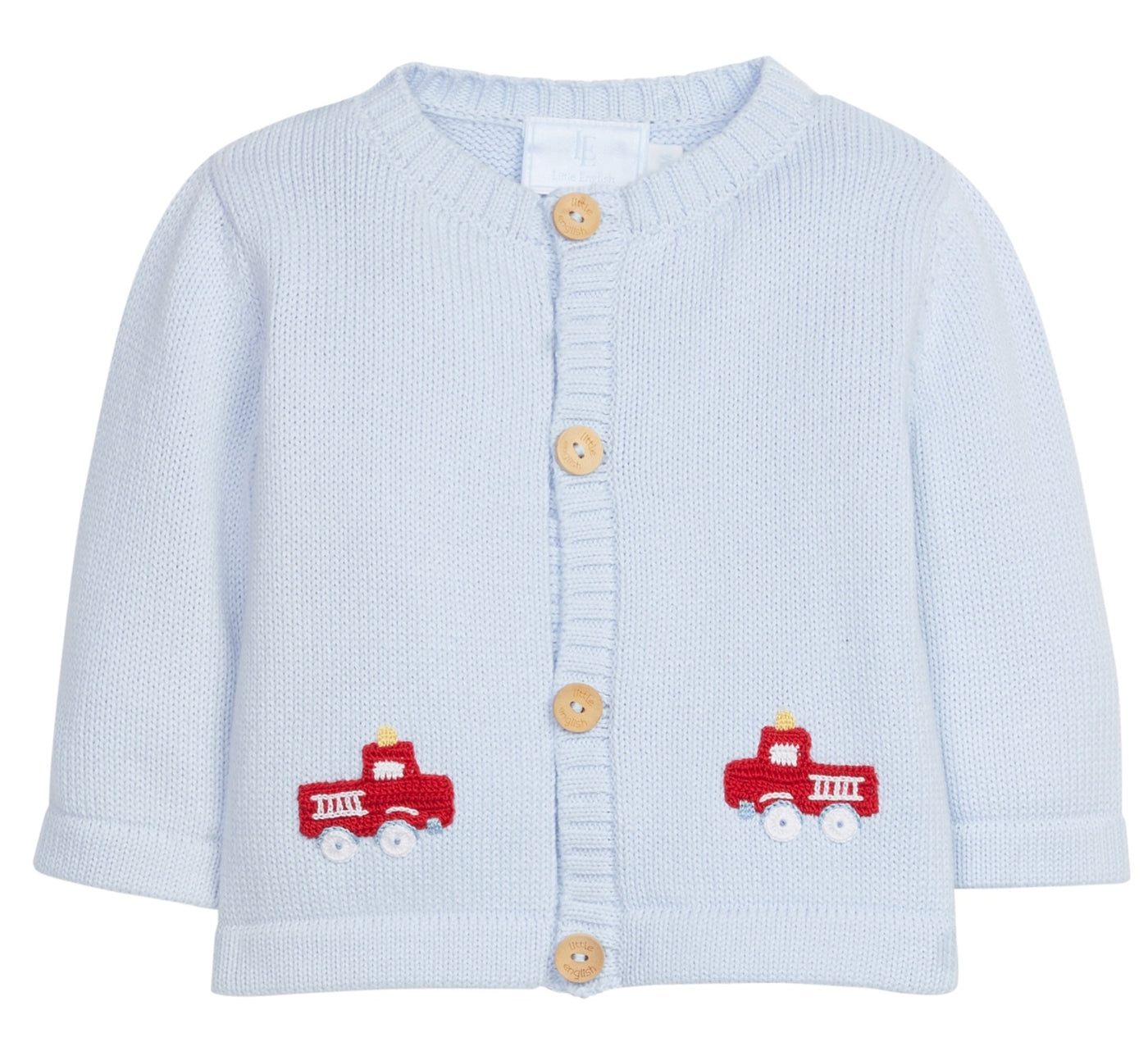 Crochet Sweater - Fire Truck