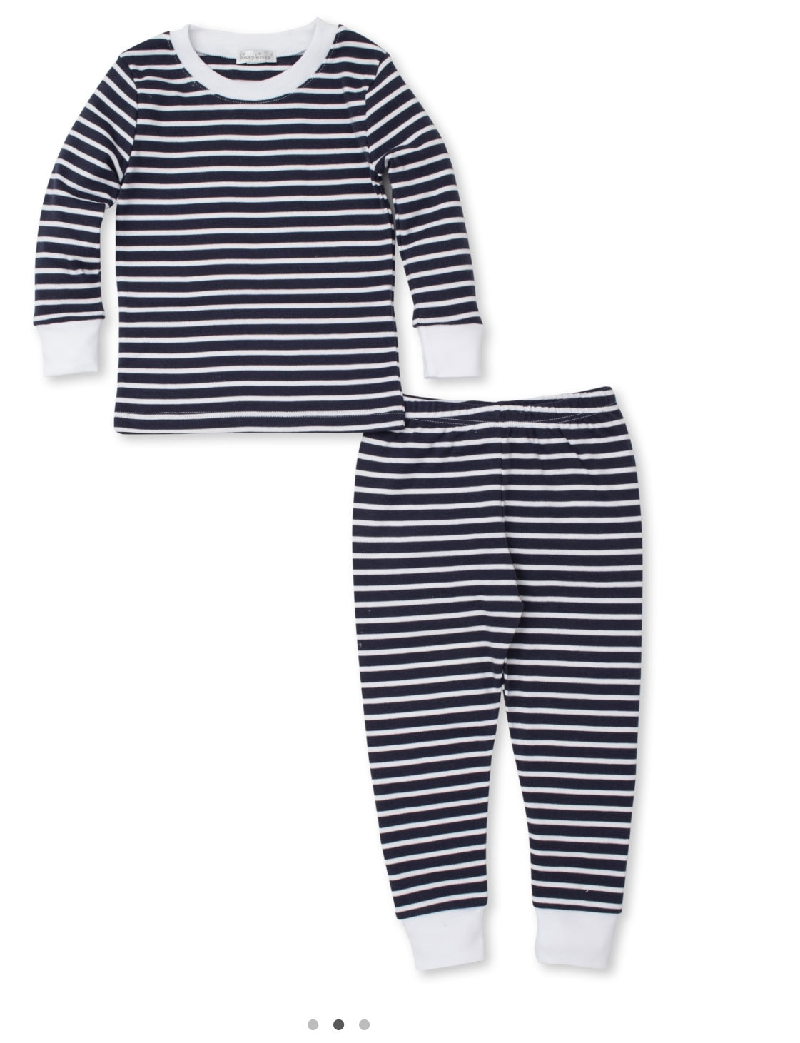 Navy Stripe Pajama Set