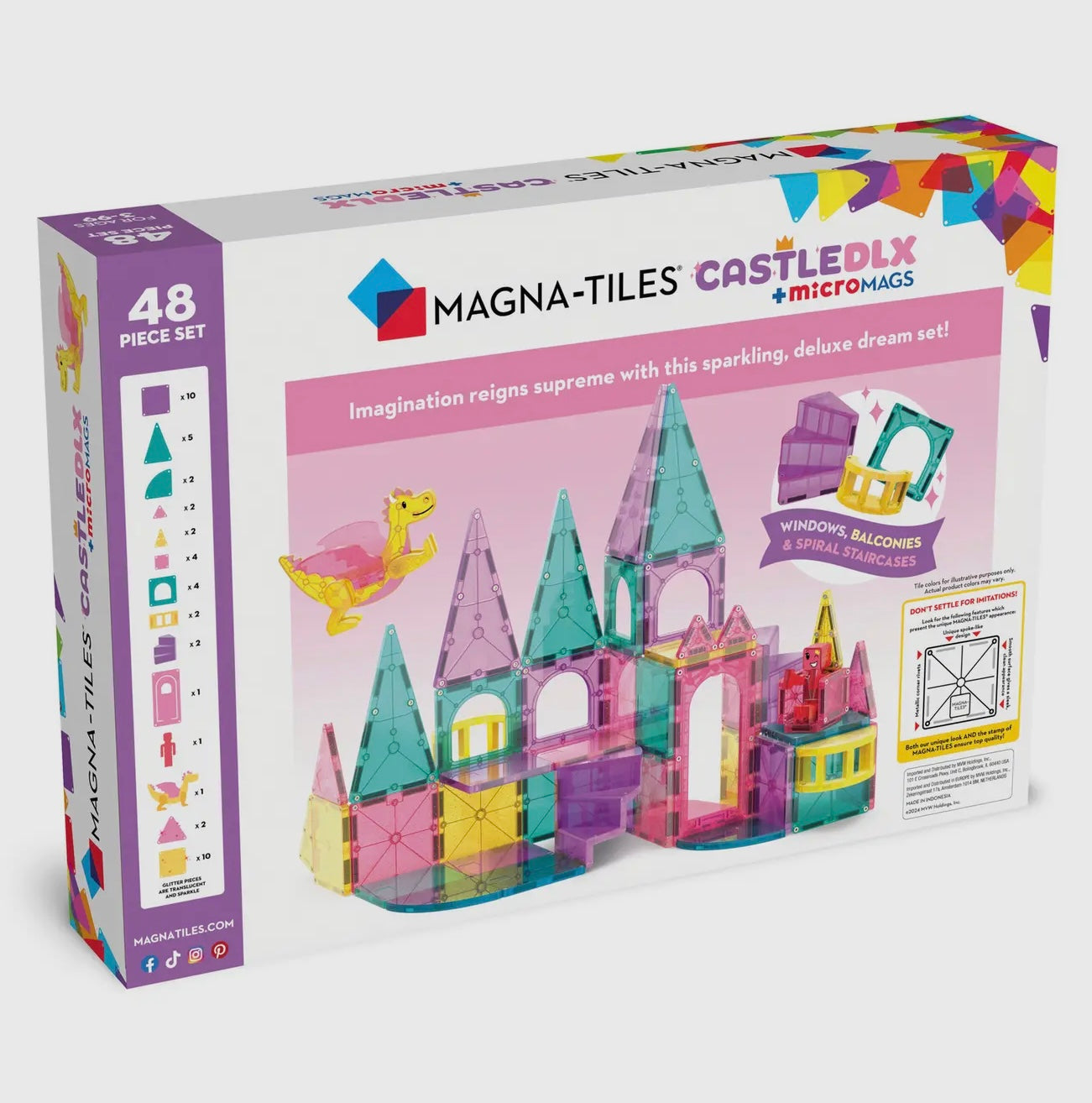 Magna-Tiles Castle