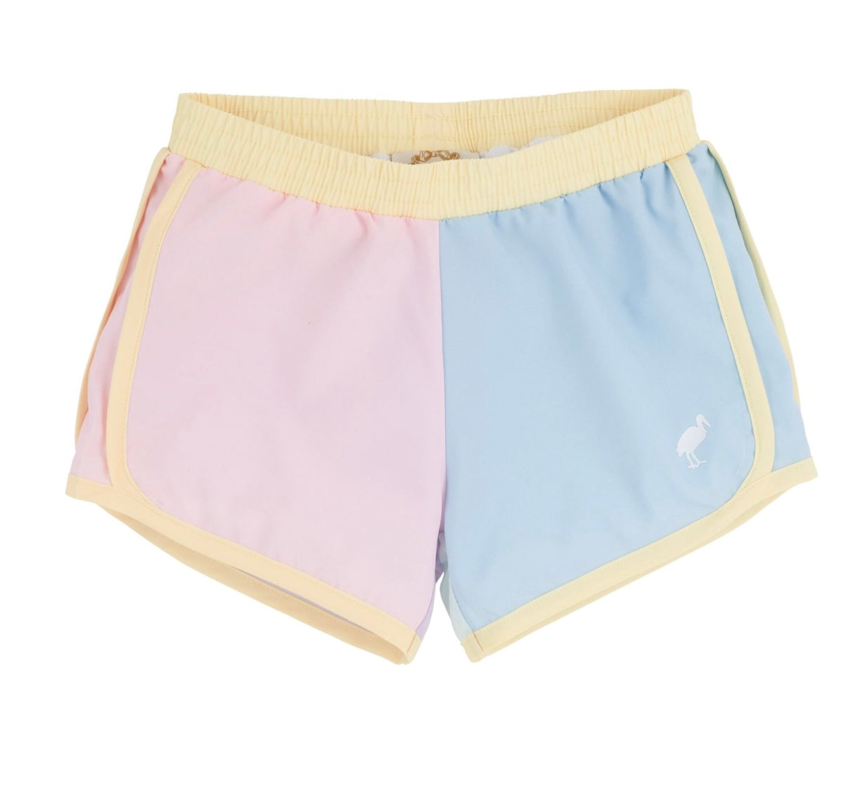 Prepletic Shimmy Shake Shorts - Palm Beach Pink/Beale Street Blue