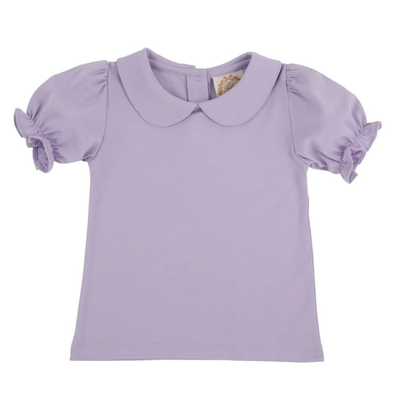 Maude's Peter Pan Collar Shirt - Lauderdale Lavender