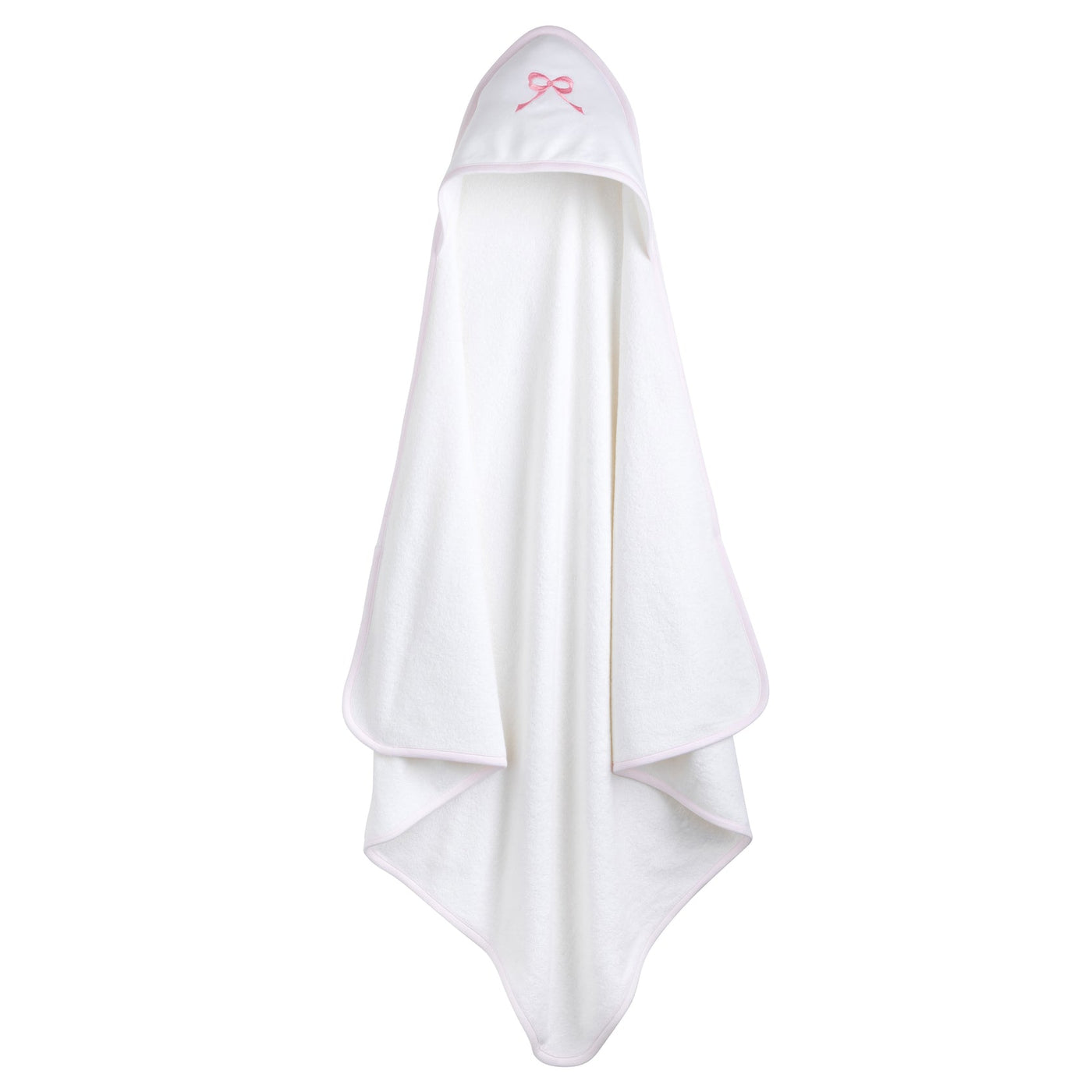 Hooded Towel - Pink Bow