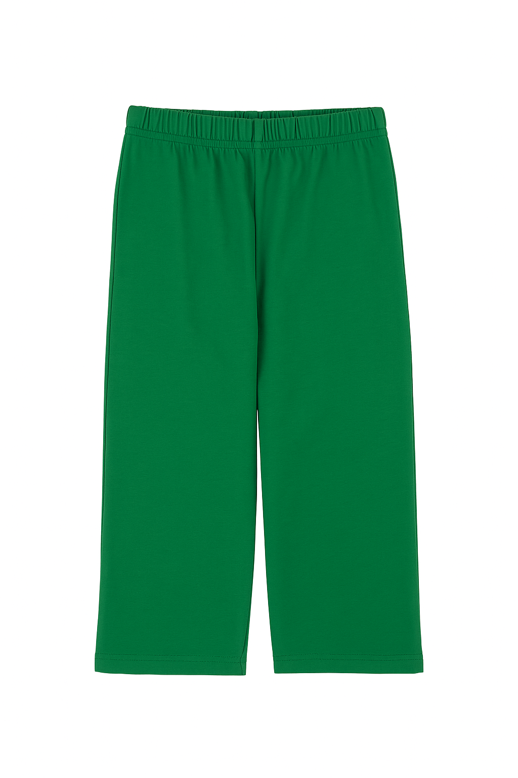 Jersey Straight Pants - Green