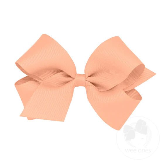 Light Coral Classic Bow