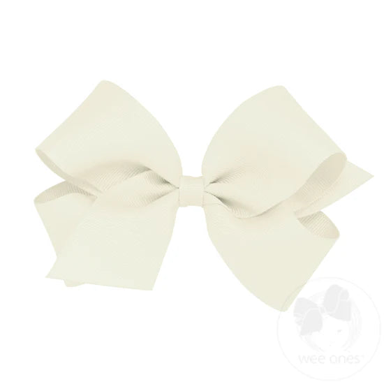 Antique White Classic Bow – The Ruffled Stork
