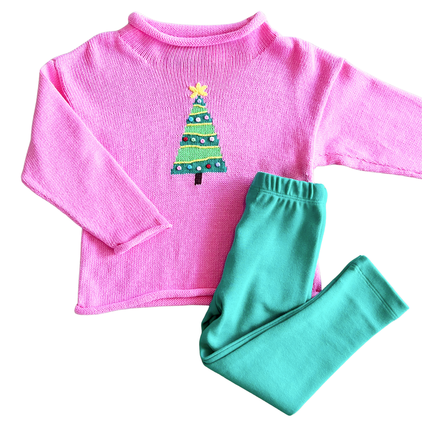 Christmas Tree Rollneck Sweater