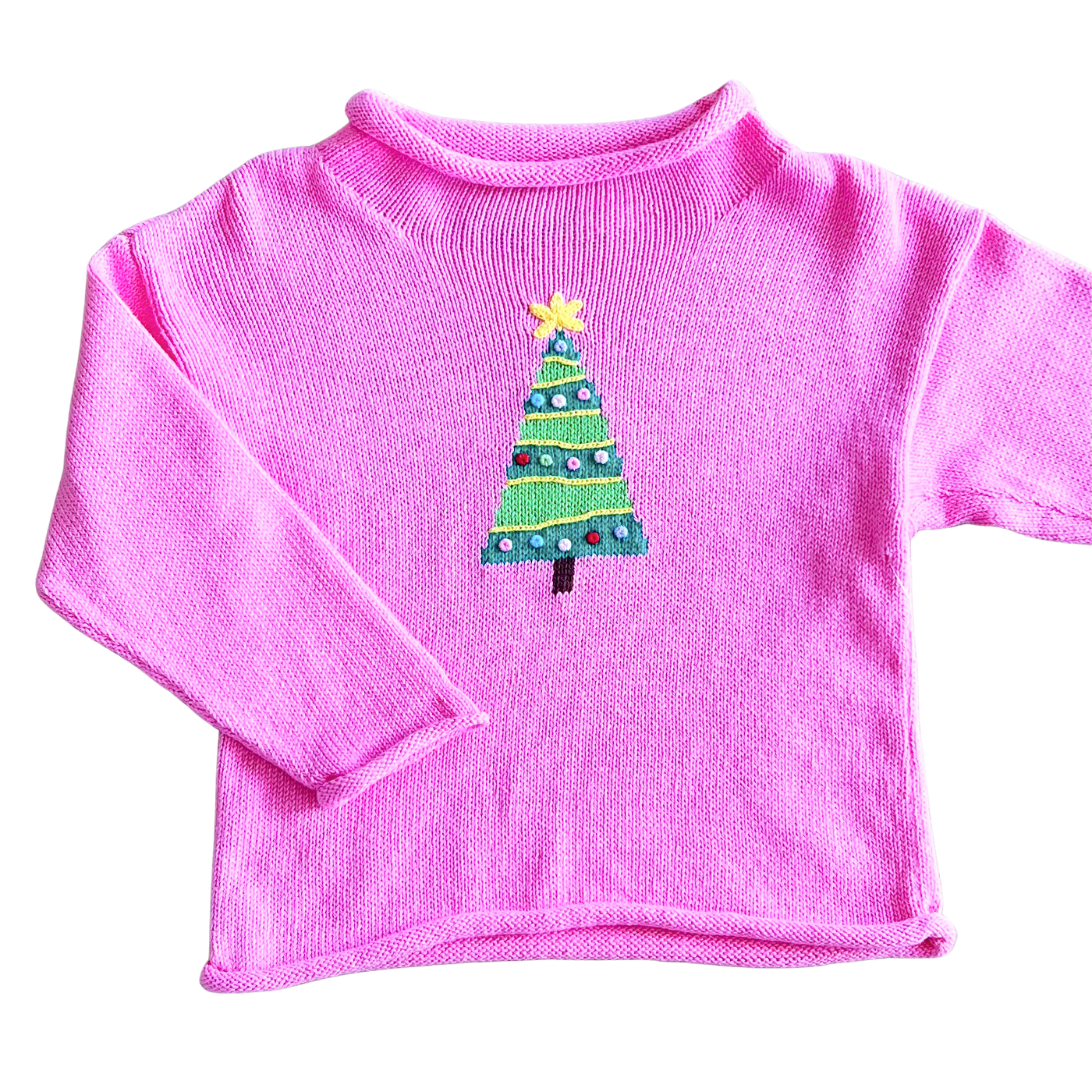 Christmas Tree Rollneck Sweater