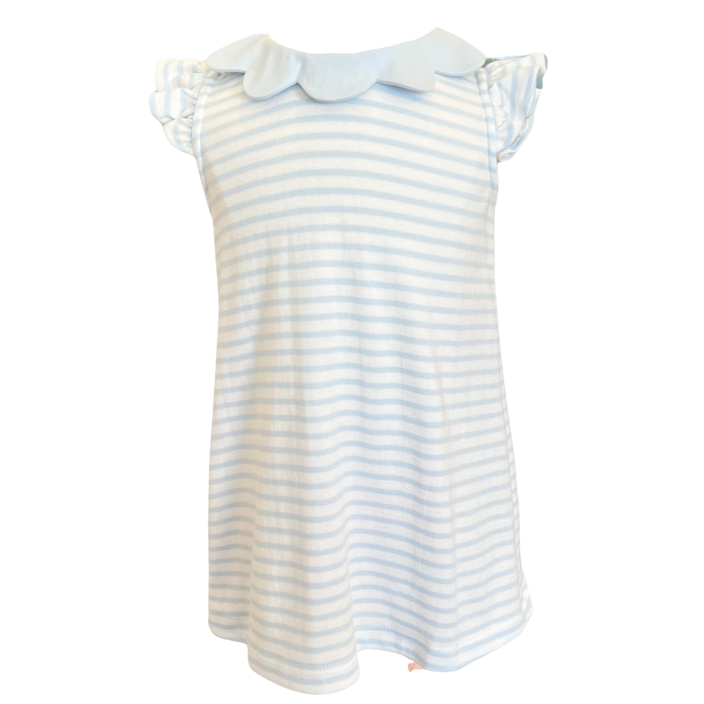 Alice Dress - Light Blue Stripe