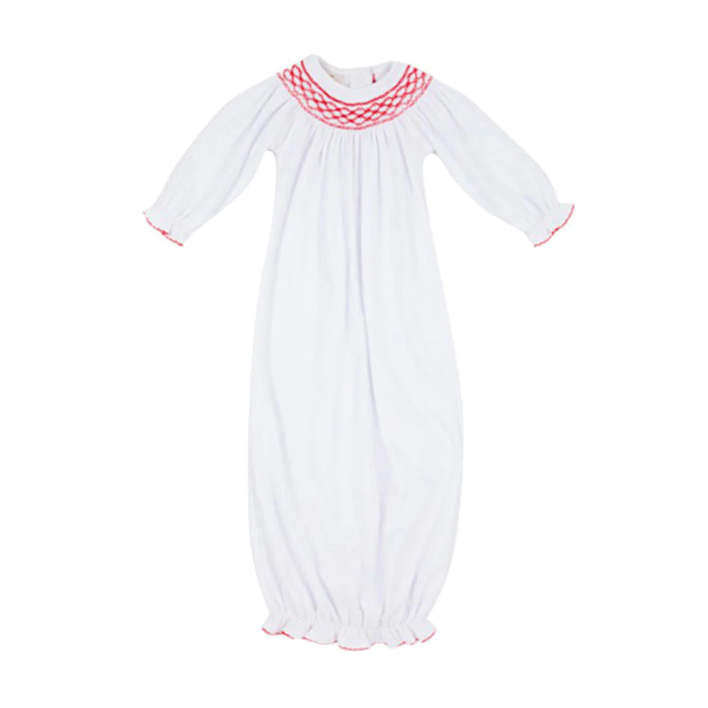 Sweetly Smocked Greeting Gown - Girl
