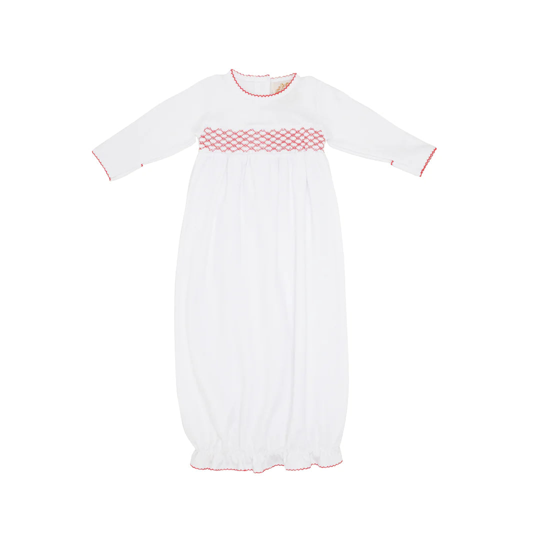 Sweetly Smocked Greeting Gown - Boy