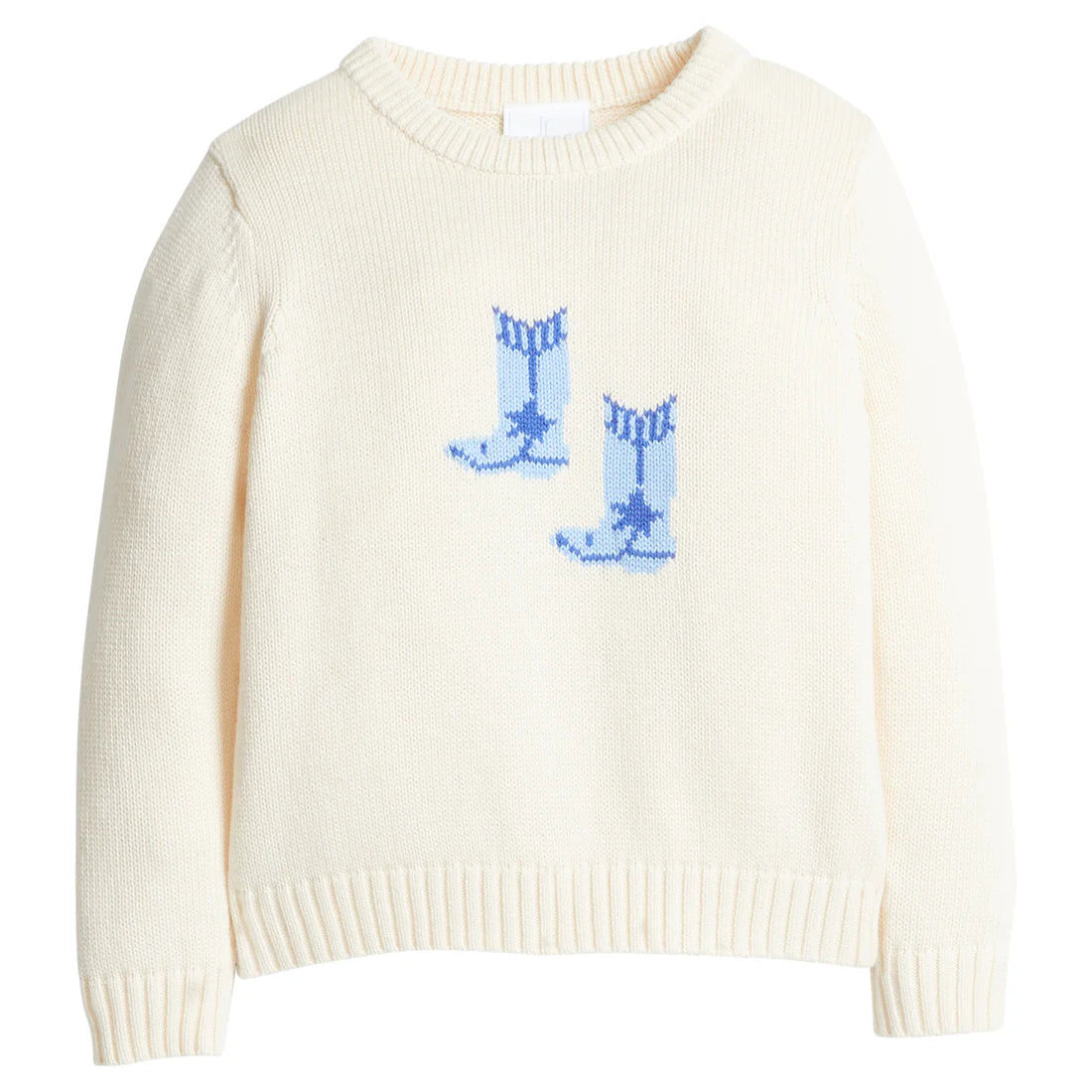 Intarsia Sweater - Cowboy Boots