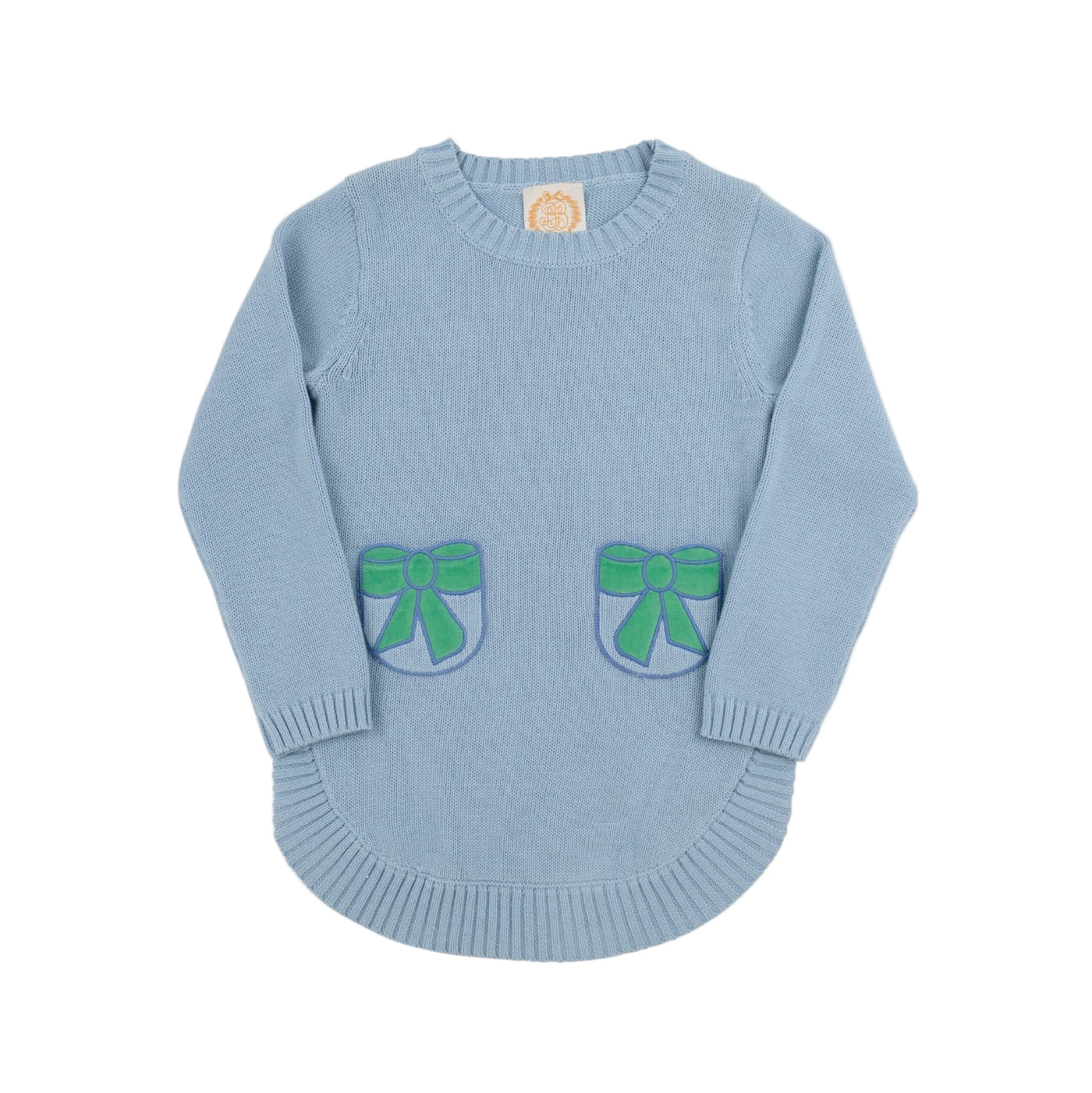 Terrell Tunic - Barrington Blue / Kiawah Kelly Green Bows