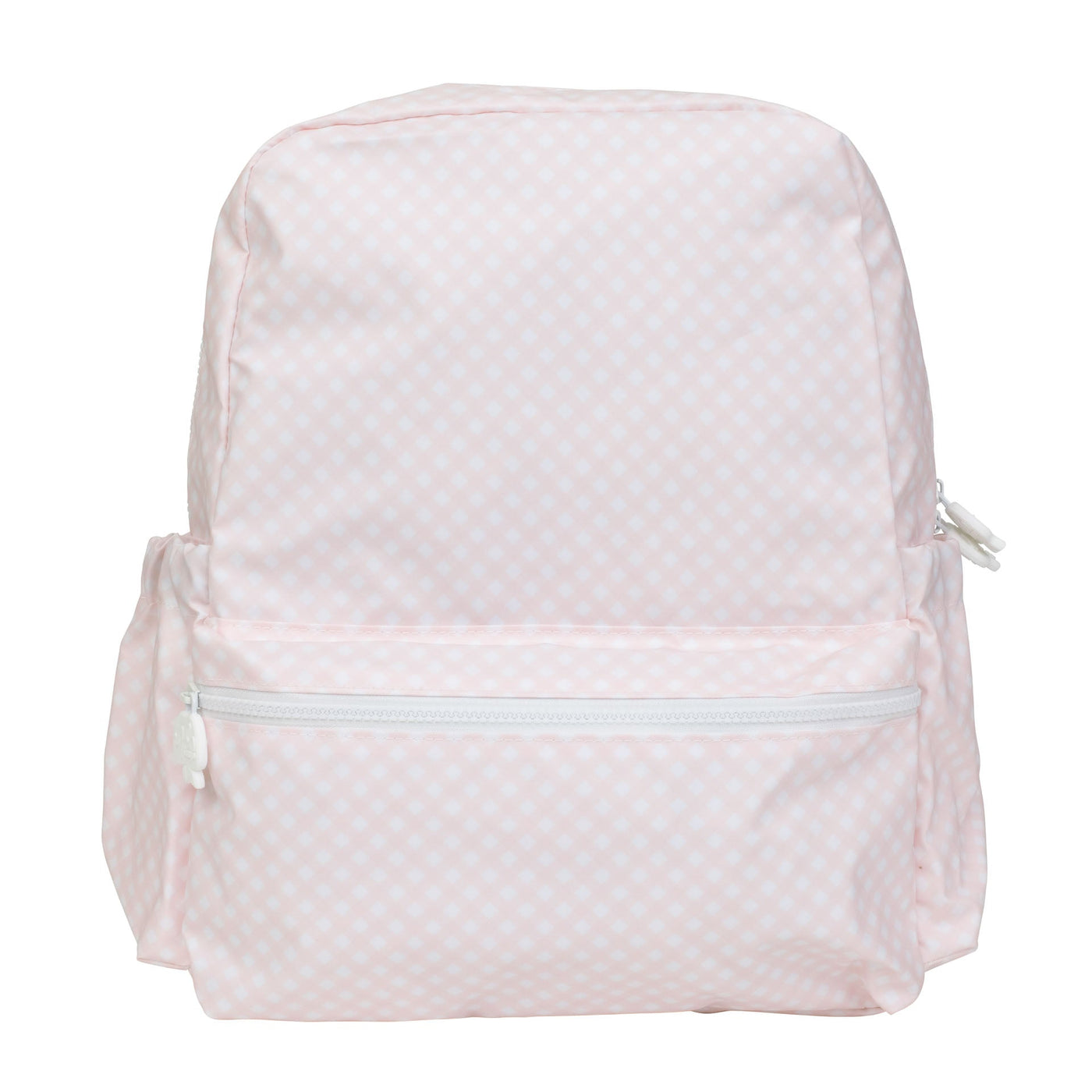 The Large Backpack - Pink Gingham