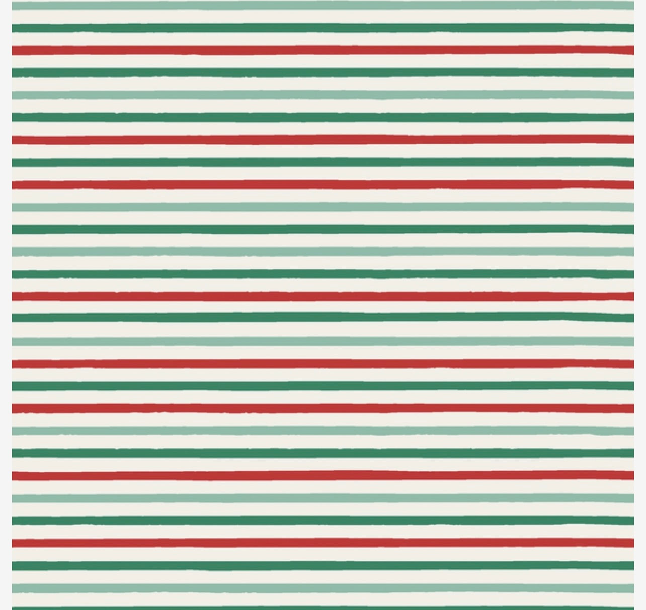 William Knit Long Bubble - Christmas Stripe