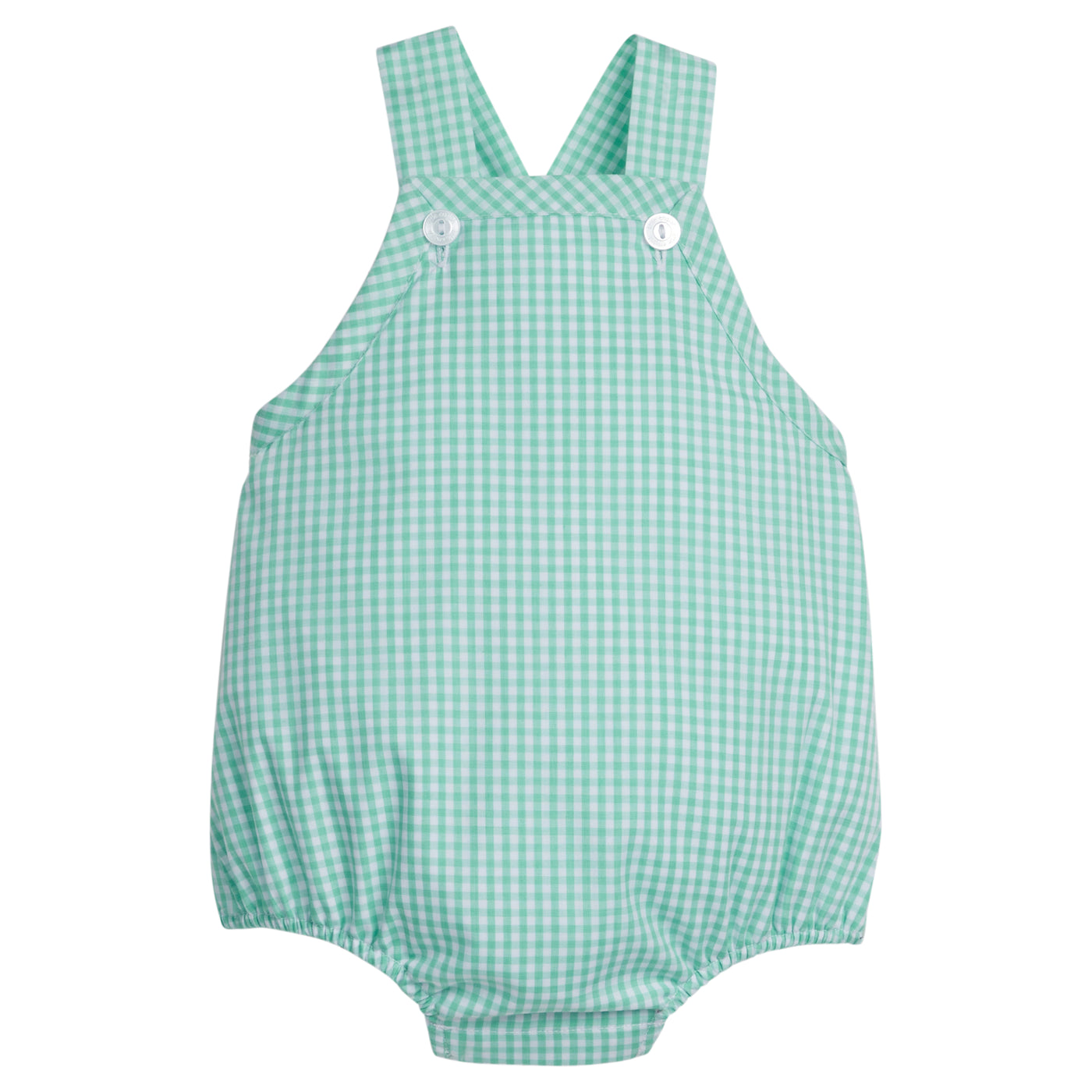 Sawyer Sunsuit - Aqua Gingham