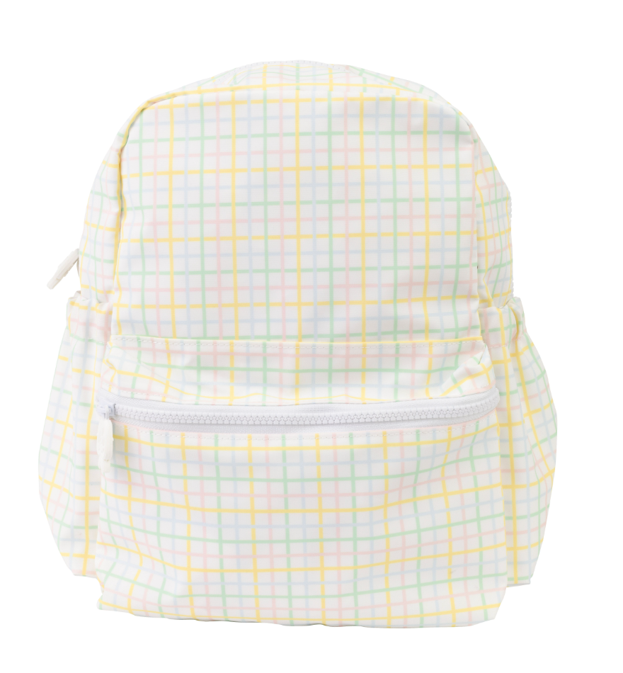 The Small Backpack - Multicolor Windowpane
