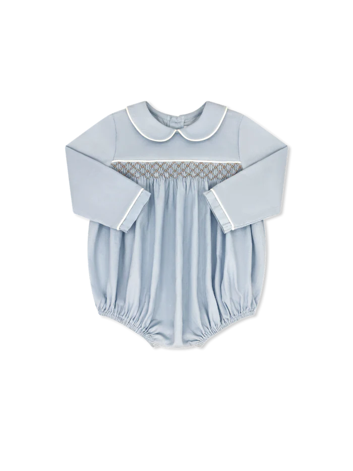 Windsor Bubble - Princeton Blue Corduroy – The Ruffled Stork