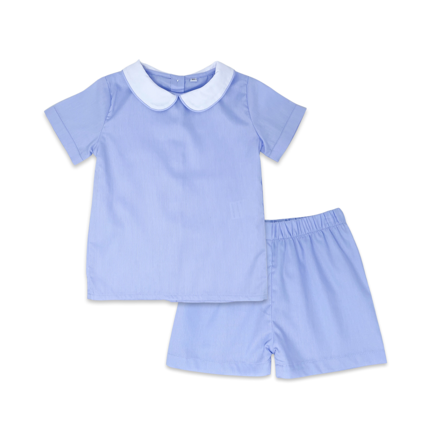 Sibley Short Set - Peaceful Blue Pique