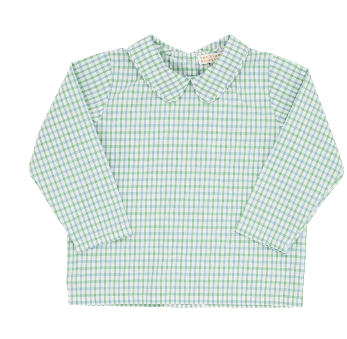Peter Pan Collar Shirt L/S - Barrington Blue Check