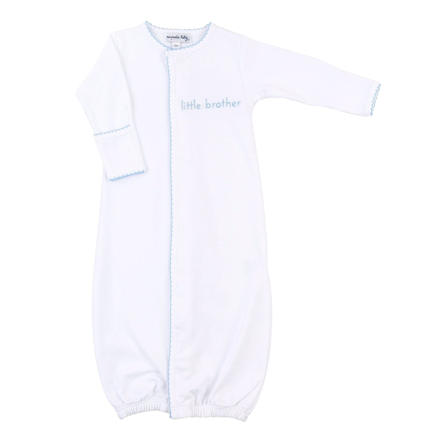 Little Brother Embroidered Converter Gown